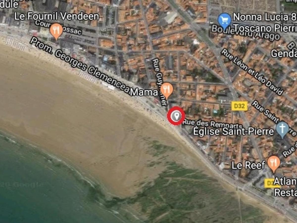 Appartement T2 Refait A Neuf Avec Balcon Face Mer Et Ascenseur, Au Coeur Des Sables-D'Olonne - Fr-1-485-70 Les Sables-d'Olonne Exterior photo